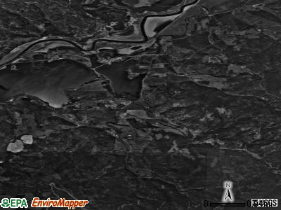 Zip code 83842 satellite photo by USGS