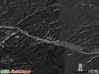 Zip code 83849 satellite photo by USGS