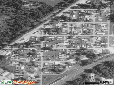 Zip code 83852 satellite photo by USGS