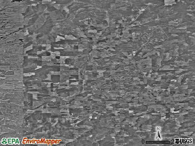 Zip code 83855 satellite photo by USGS