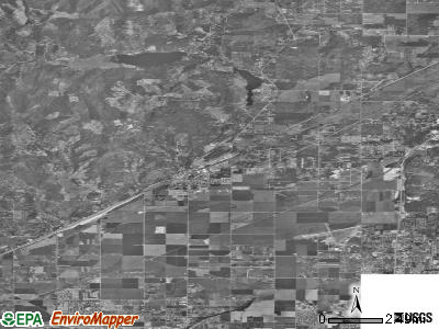 Zip code 83858 satellite photo by USGS