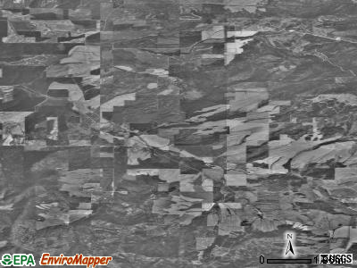 Zip code 83870 satellite photo by USGS