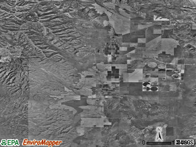 Zip code 84004 satellite photo by USGS