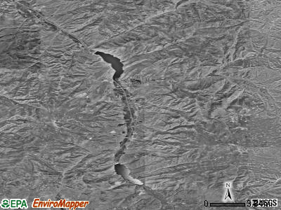 Zip code 84017 satellite photo by USGS