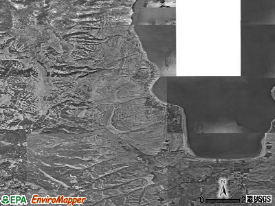 Zip code 84028 satellite photo by USGS