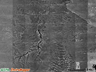 Zip code 84034 satellite photo by USGS