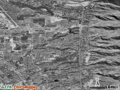 Zip code 84040 satellite photo by USGS