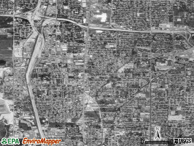Zip code 84047 satellite photo by USGS