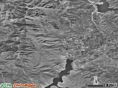 Zip code 84049 satellite photo by USGS