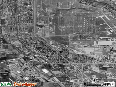Zip code 84056 satellite photo by USGS