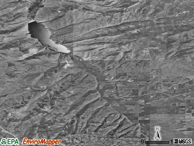Zip code 84061 satellite photo by USGS