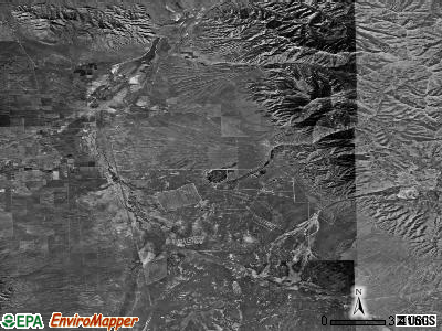 Zip code 84071 satellite photo by USGS