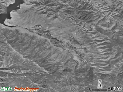 Zip code 84082 satellite photo by USGS