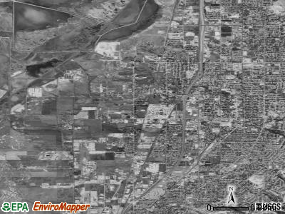 Zip code 84087 satellite photo by USGS