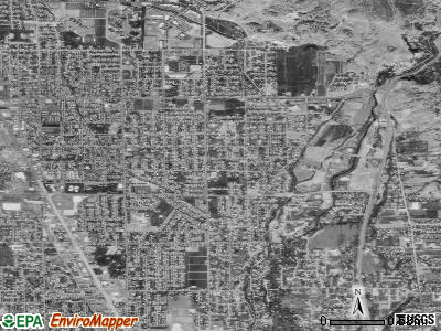 Zip code 84097 satellite photo by USGS