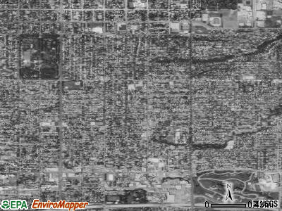 Zip code 84105 satellite photo by USGS