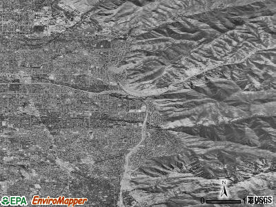 Zip code 84109 satellite photo by USGS