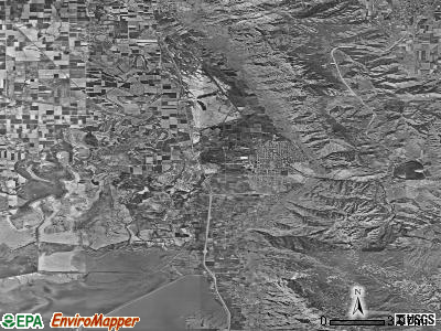 Zip code 84302 satellite photo by USGS