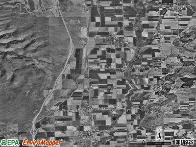 Zip code 84312 satellite photo by USGS