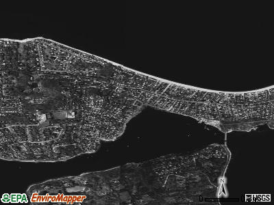 Zip code 11709 satellite photo by USGS