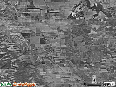 Zip code 84325 satellite photo by USGS