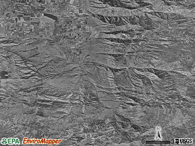 Zip code 84328 satellite photo by USGS