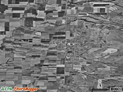 Zip code 84333 satellite photo by USGS