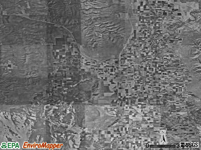 Zip code 84337 satellite photo by USGS