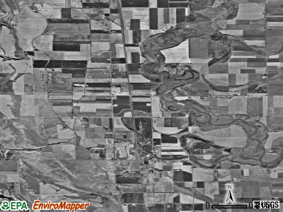 Zip code 84338 satellite photo by USGS