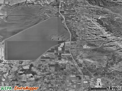 Zip code 84340 satellite photo by USGS