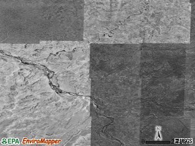 Zip code 84510 satellite photo by USGS