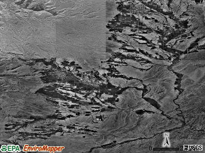 Zip code 84513 satellite photo by USGS