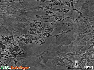 Zip code 84518 satellite photo by USGS