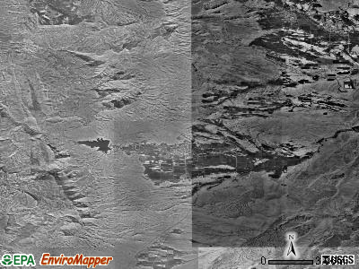 Zip code 84523 satellite photo by USGS