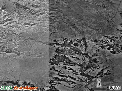 Zip code 84528 satellite photo by USGS