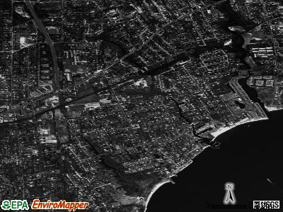 Zip code 11715 satellite photo by USGS