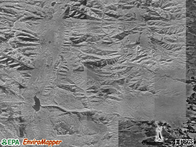 Zip code 84537 satellite photo by USGS