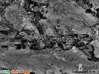 Zip code 84542 satellite photo by USGS