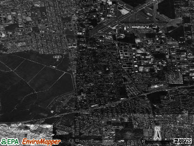 Zip code 11716 satellite photo
