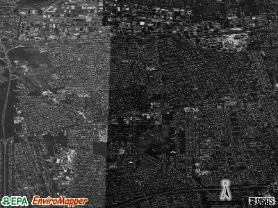 Zip code 11717 satellite photo by USGS