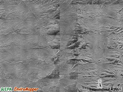 Zip code 84629 satellite photo by USGS