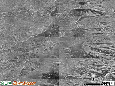 Zip code 84647 satellite photo by USGS