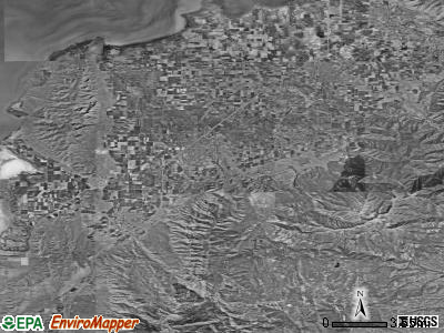 Zip code 84651 satellite photo by USGS