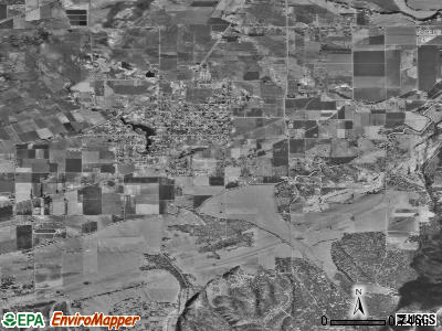Zip code 84653 satellite photo by USGS