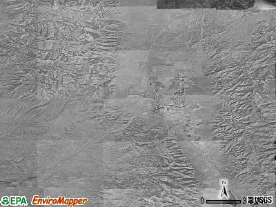Zip code 84656 satellite photo by USGS