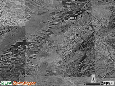 Zip code 84657 satellite photo by USGS