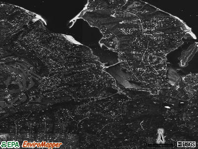 Zip code 11721 satellite photo by USGS