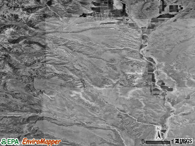 Zip code 84718 satellite photo by USGS