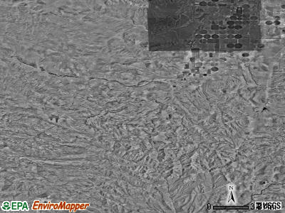 Zip code 84725 satellite photo by USGS