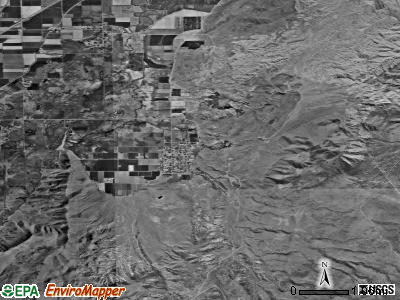 Zip code 84730 satellite photo by USGS